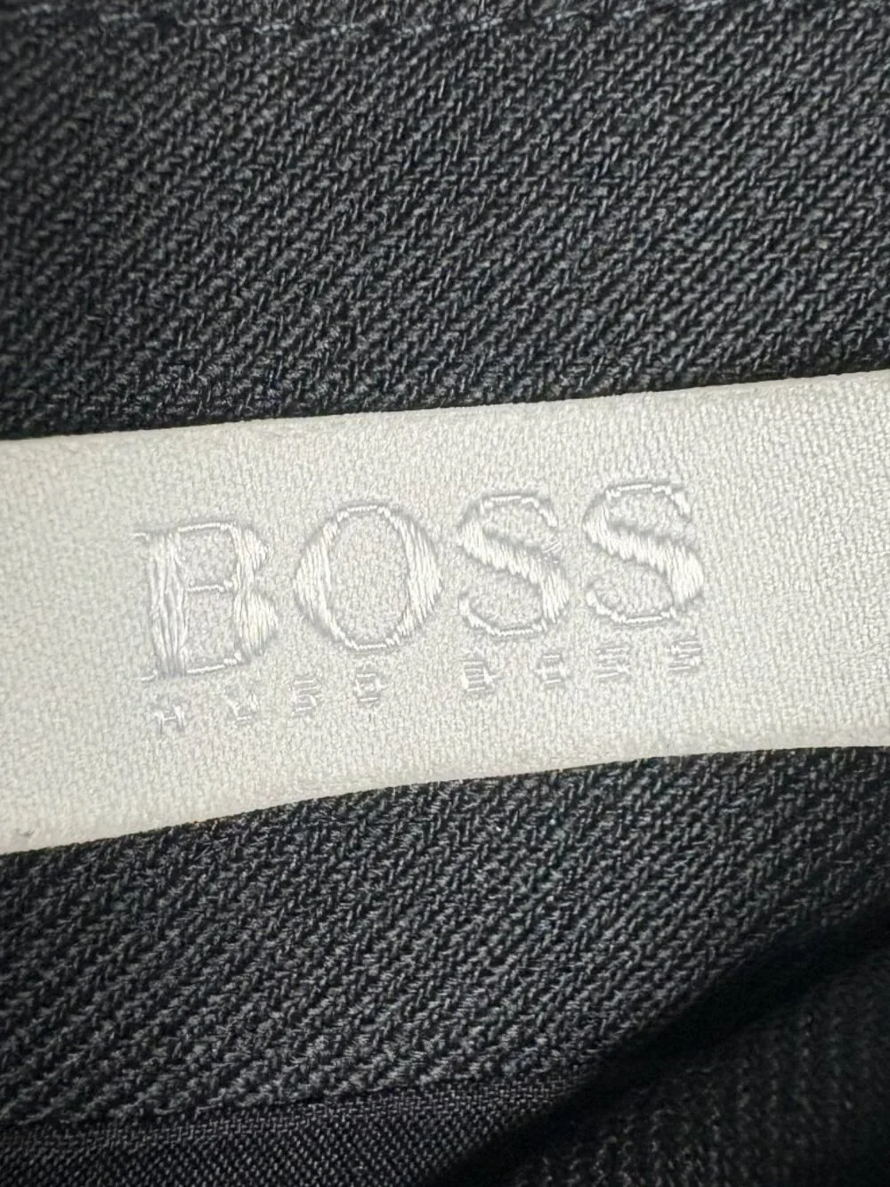 BOSS Hugo Boss Wool Blend Tailored Pencil Skirt Women Gray Office Formal US 8